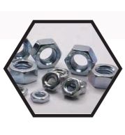 Hex Nuts – Mild Steel and High Tensile Steel Nuts for Bolts, Studs and Threaded Rods – Precision Machined, Coarse and Fine Thread Options, Zinc Plated, Black or Hot Dip Galvanized Finishes, Metric and Inch Sizes